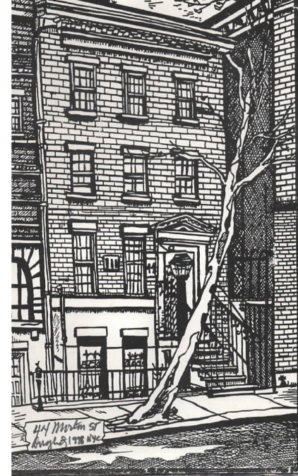 Greenwich Village Writing Drawing Journal