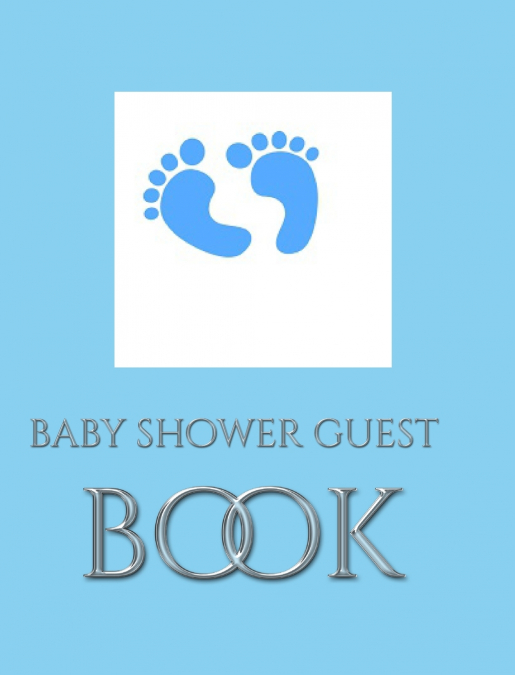 Baby Boy Shower Stylish  Guest Book