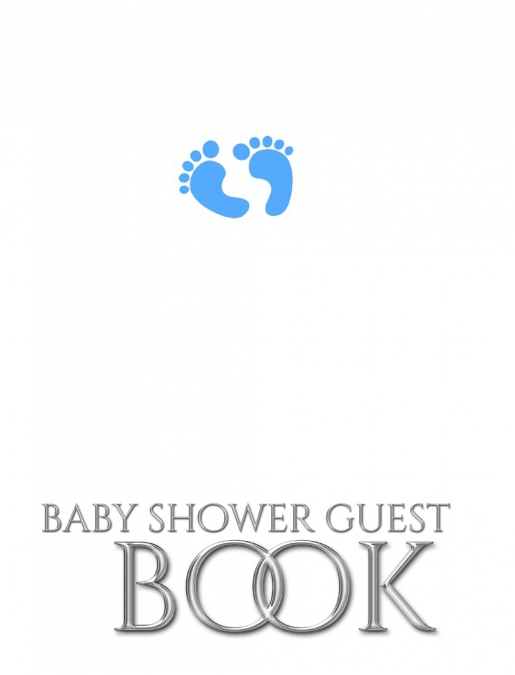 Stylish Baby Shower Guest Book