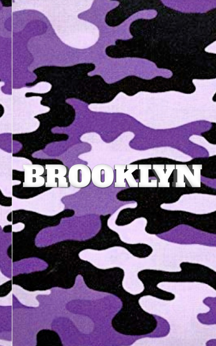 camouflage Puruple Brooklyn Creative Journal Sir Michael Huhn Artist  Edition