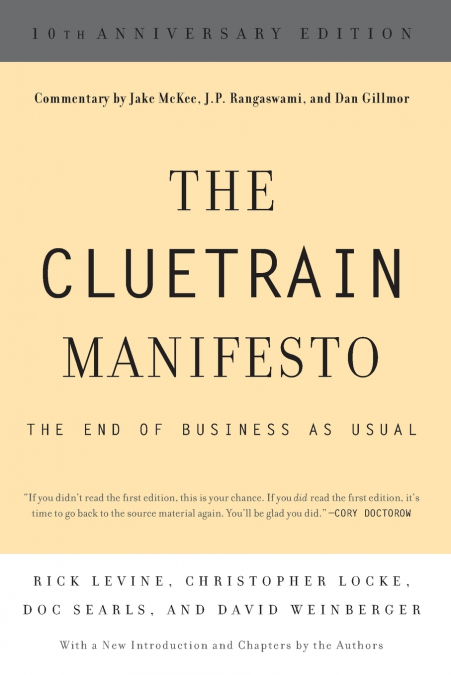 Cluetrain Manifesto