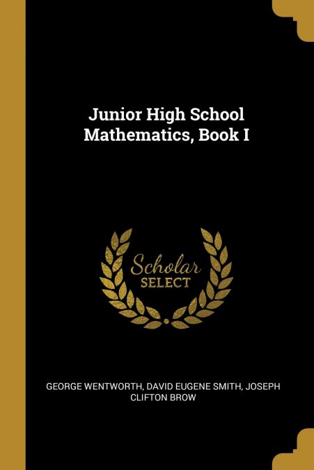 Junior High School Mathematics, Book I