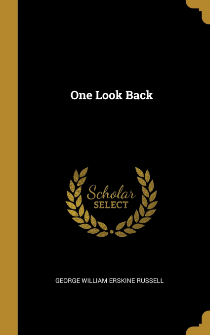 One Look Back