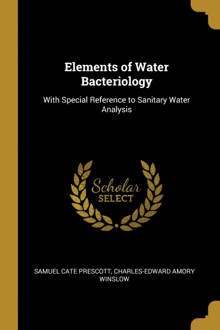 Elements of Water Bacteriology