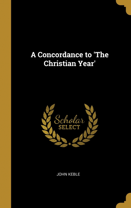 A Concordance to ’The Christian Year’