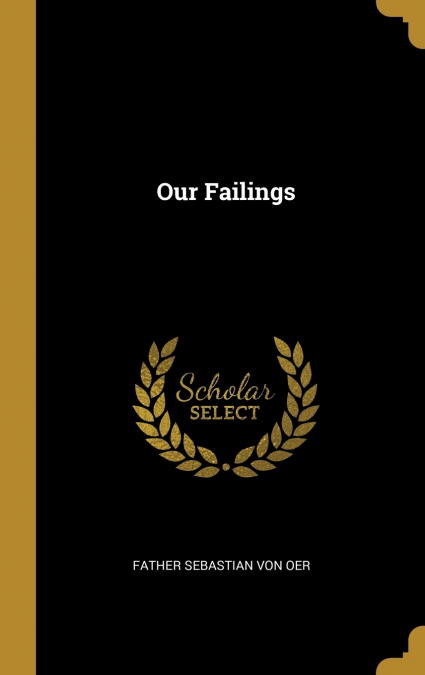 Our Failings