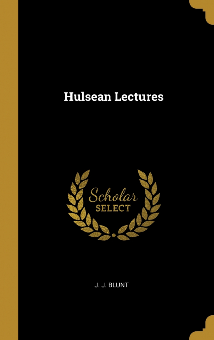 Hulsean Lectures