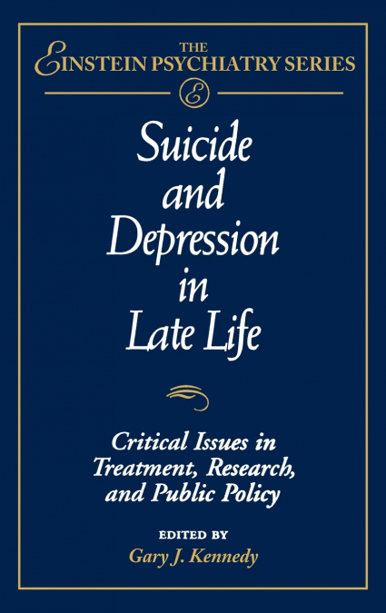 Suicide and Depression in Late Life
