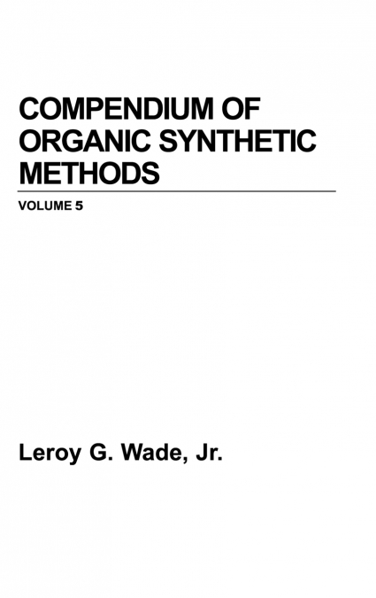 Compendium Organic Synthetic V5