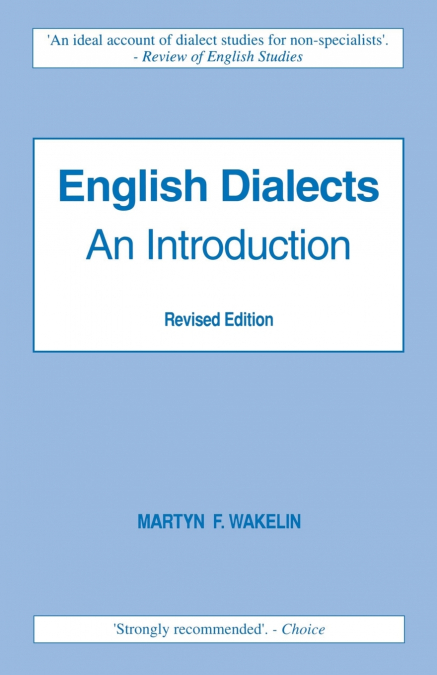 English Dialects an Introduction