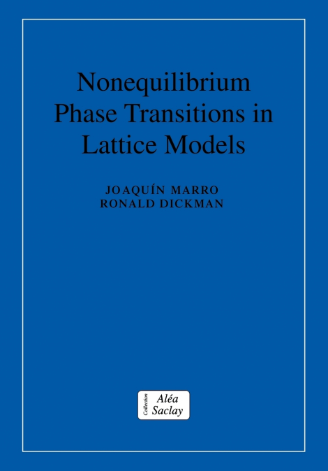 Nonequilibrium Phase Transitions in Lattice Models