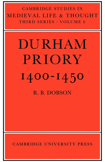 Durham Priory 1400 1450