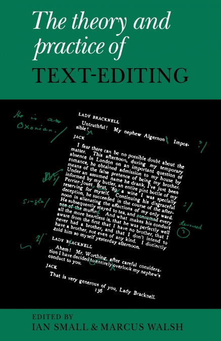 The Theory and Practice of Text-Editing