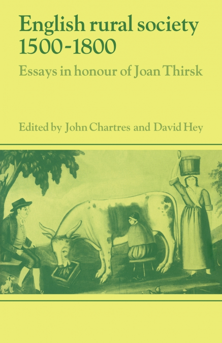 English Rural Society, 1500 1800