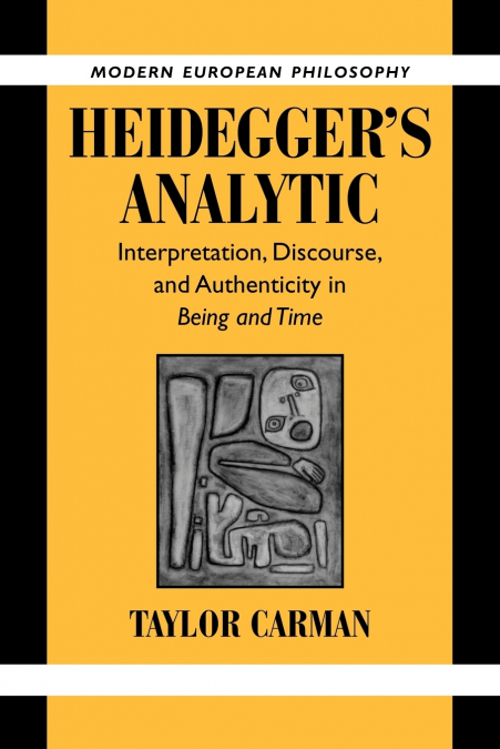 Heidegger’s Analytic