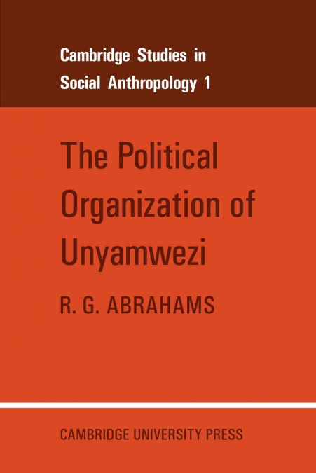 The Political Organization of Unyamwezi