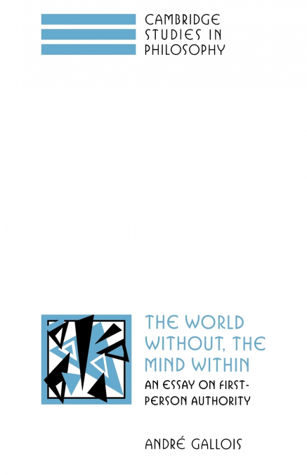 The World Without, the Mind Within