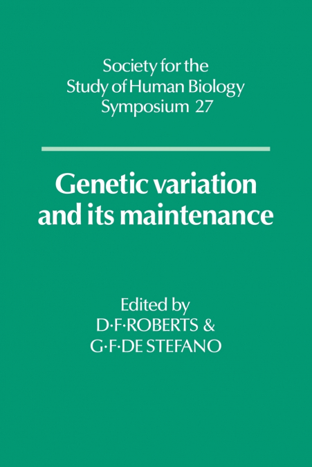 Genetic Variation and Its Maintenance