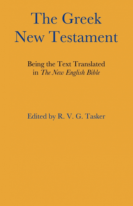 The Greek New Testament