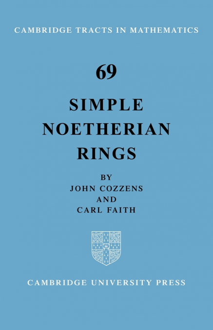 Simple Noetherian Rings