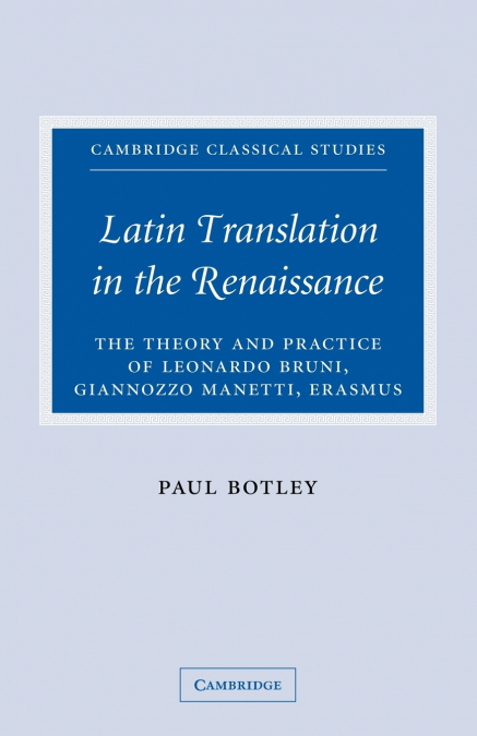 Latin Translation in the Renaissance