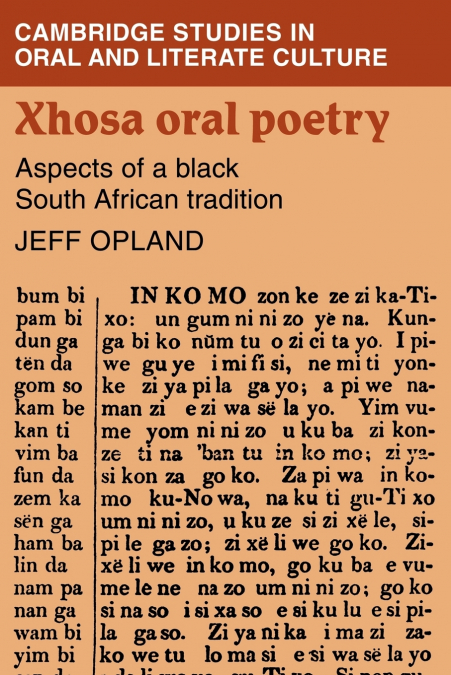 Xhosa Oral Poetry