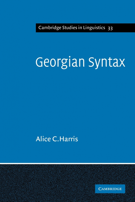 Georgian Syntax