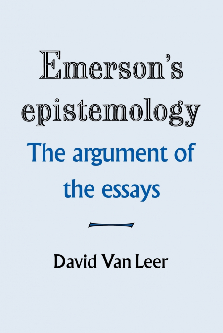 Emerson’s Epistemology