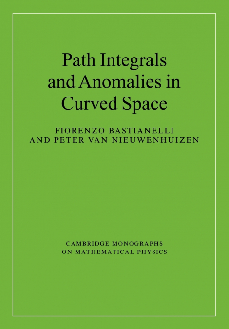 Path Integrals and Anomalies in Curved Space