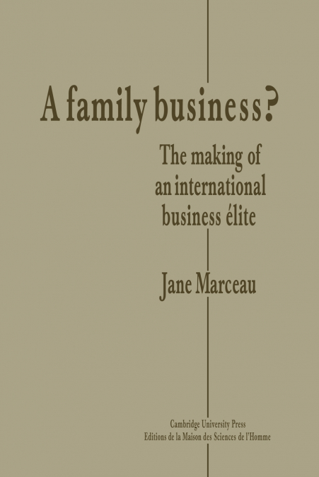 A Family Business?