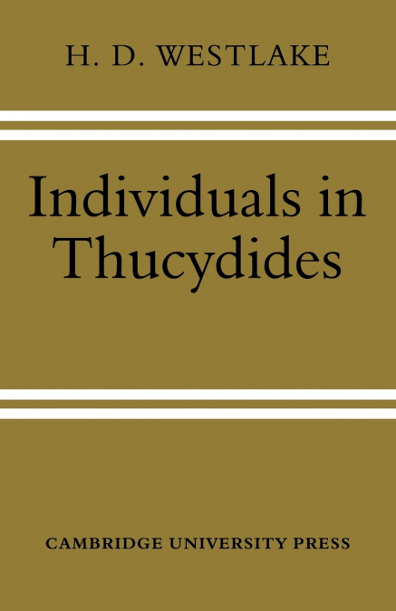 Individuals in Thucydides