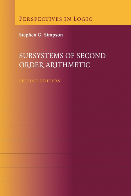 Subsystems of Second Order Arithmetic
