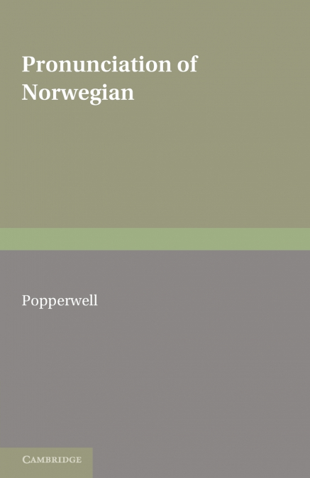 The Pronunciation of Norwegian