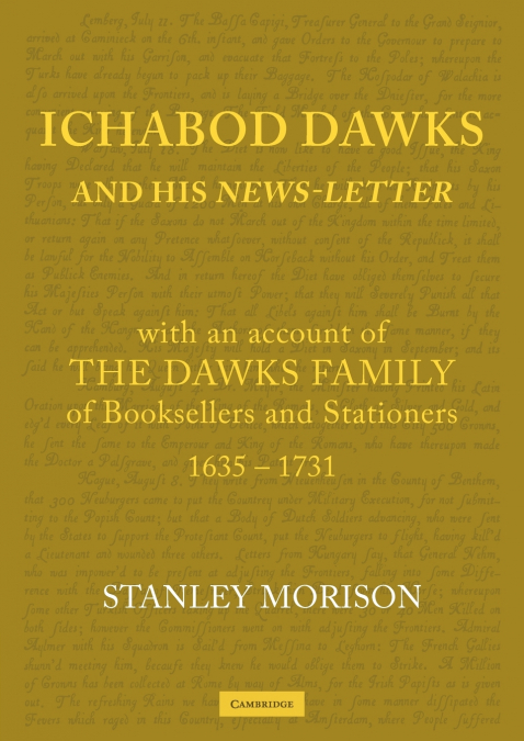 Ichabod Dawks and His Newsletter
