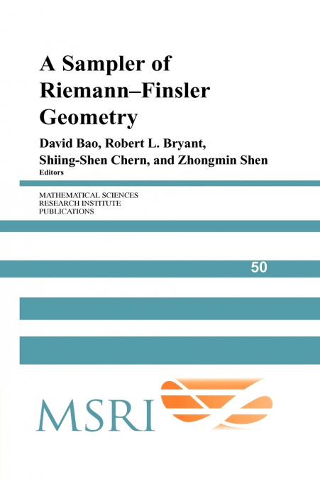 A Sampler of Riemann-Finsler Geometry