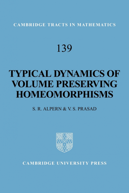 Typical Dynamics of Volume Preserving Homeomorphisms