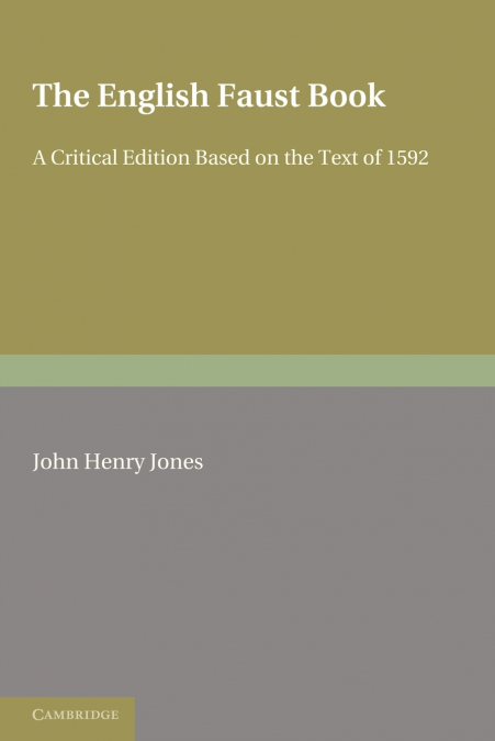 The English Faust Book