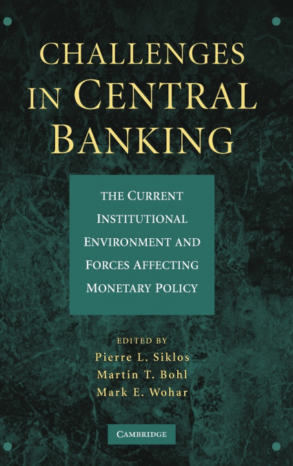 Challenges in Central Banking