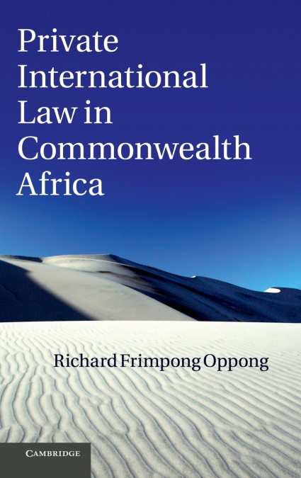 Private International Law in Commonwealth Africa