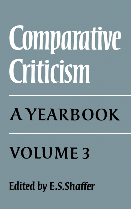 Comparative Criticism
