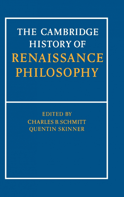 Camb Hist of Renaissance Philosophy