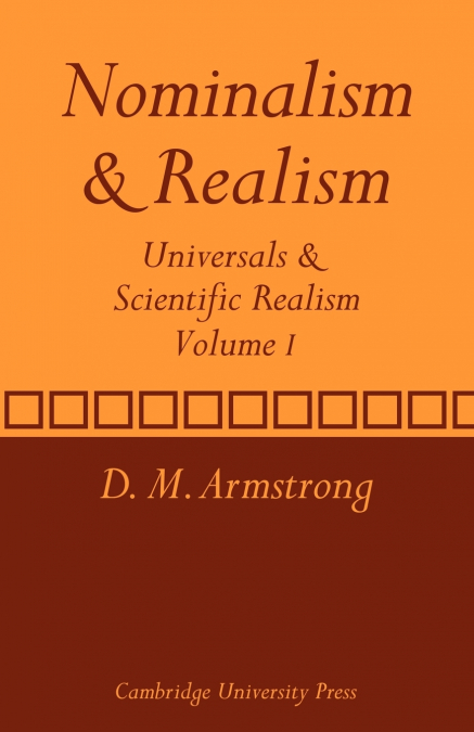 Nominalism and Realism