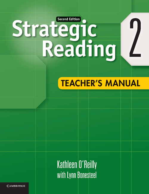 Strategic Reading Level 2 Teacher’s Manual