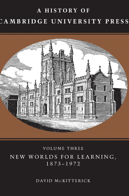 A History of Cambridge University Press