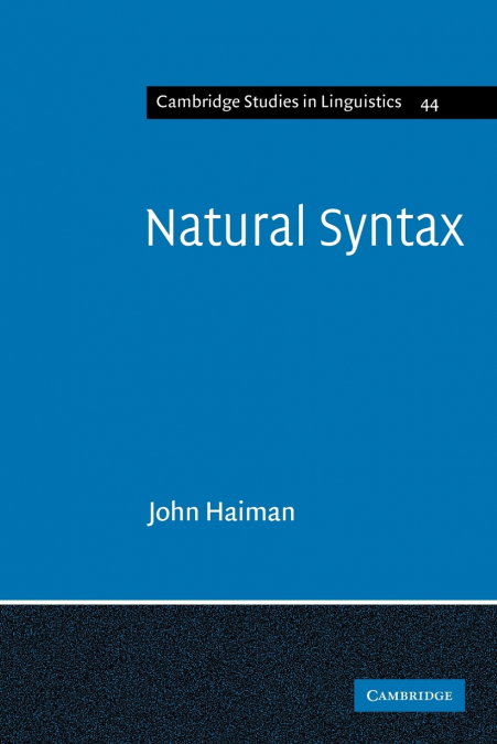 Natural Syntax