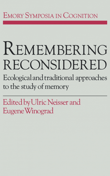 Remembering Reconsidered