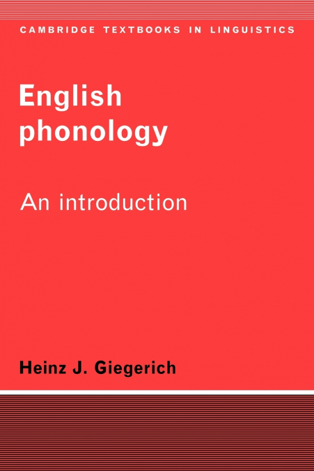 English Phonology 1ed
