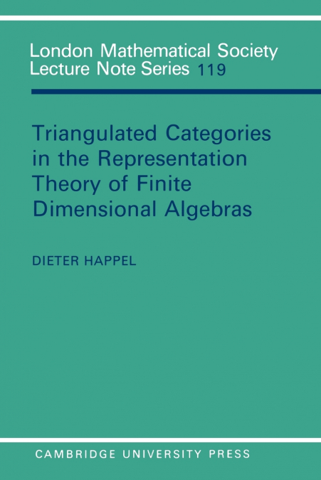 Triangulated Categories in the Representation of Finite Dimensional Algebras