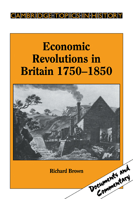 Economic Revolutions in Britain, 1750 1850