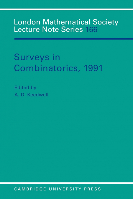 Surveys in Combinatorics, 1991